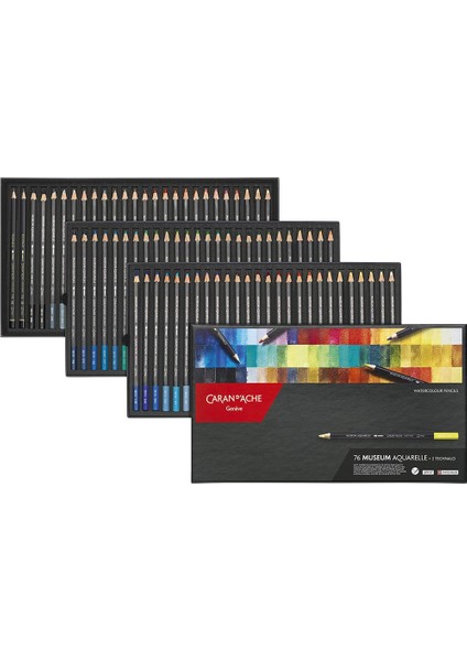 Museum Aquarelle - 76 Renkli Standart Set fiyatları