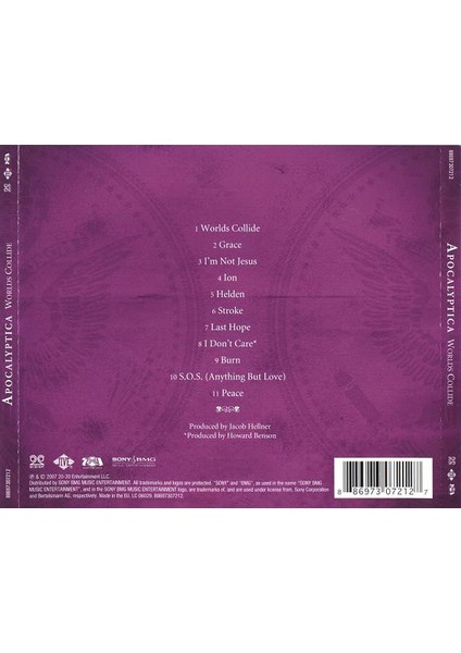 Apocalyptica ‎– Worlds Collide CD