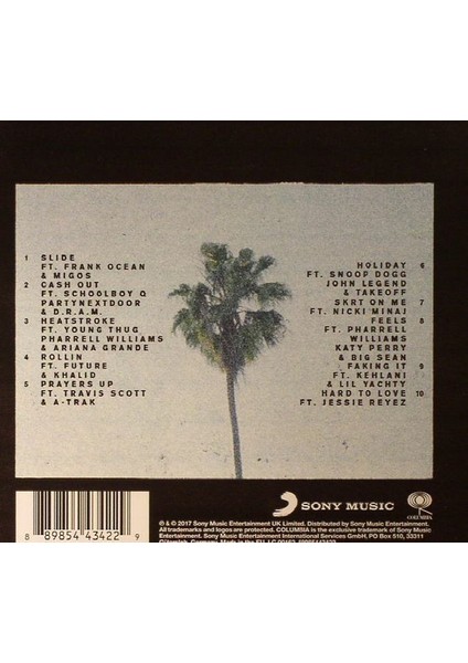 Calvin Harris ‎– Funk Wav Bounces Vol.1 CD