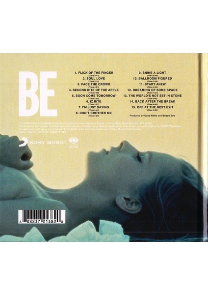 Beady Eye ‎– Be (Deluxe Edition, Limited Edition) CD