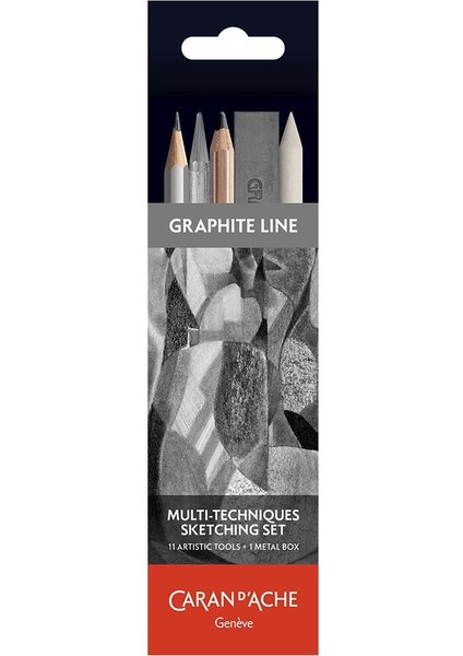 Graphite Line Farkli Teknikler İçin Eskiz Seti