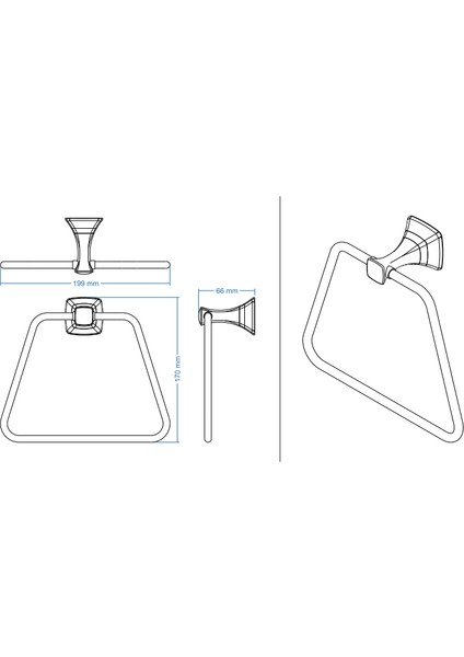 Eiffel Yuvarlak Havluluk fiyatları