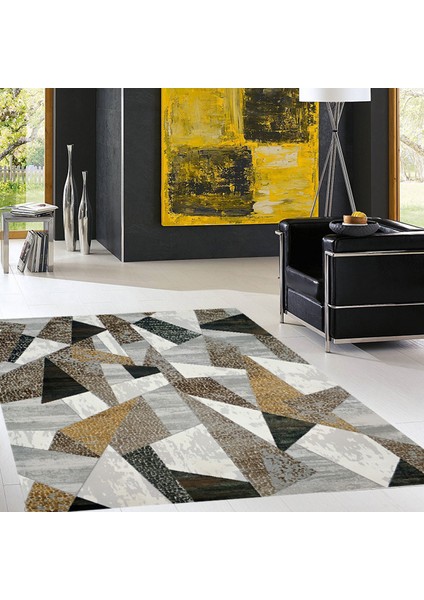 Ipek Halı Allures 12108 Kahve Krem 160 x 235 cm
