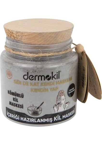 Sen De Kat Kendi Maskeni Kendin Yap-Kömürlü Kil Maskesi 220 ml