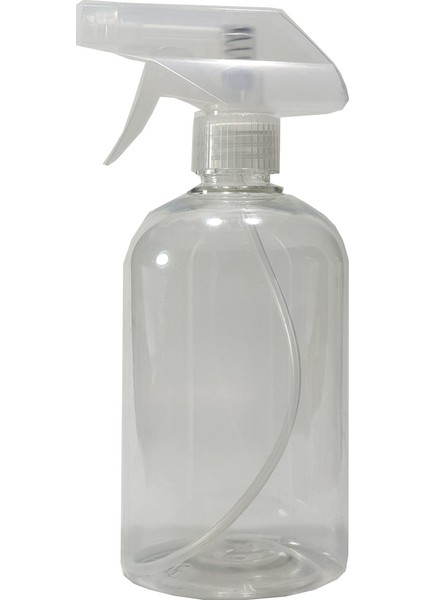 Boş Pet Şişe Ambalaj 500 ml ve Valf Takım 5 Adet Sprey Şişesi