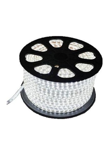 Şerit LED Hortum 3 Çip Dış Mekan Smd LED Yeşil Renk 5 m + Fiş