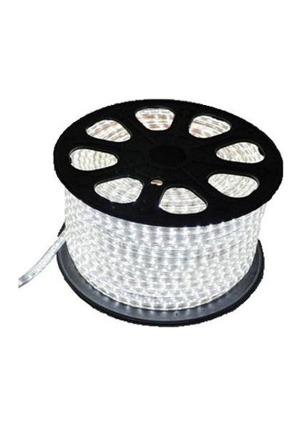 Şerit LED Hortum 3 Çip Dış Mekan Smd LED Mavi Renk 5 m + Fiş
