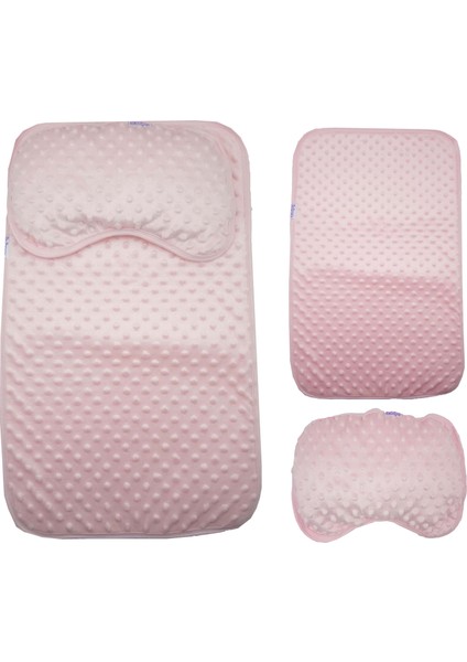 Nohut Desen Fluffy Kumaş Alt Açma Seti