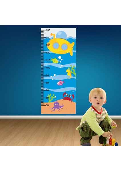 Kt Decoration Denizaltı ve Deniz Hayvanları Boy Ölçer Gelişim Tablosu