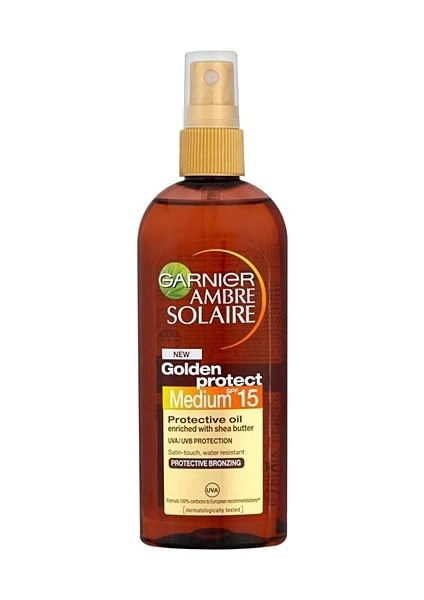 Garnier Ambre Solaire Bronzlaştırıcı Koruyucu Yağ Spf 15 150ML