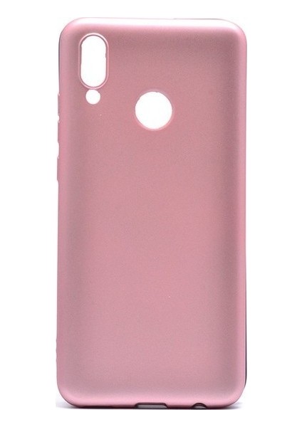 Huawei Y6 2019 Kılıf Mat Premium Silikon Kılıf - Rose