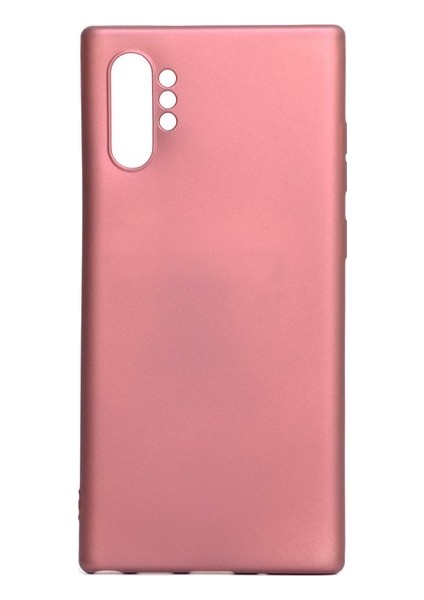 Samsung Galaxy Note 10 Kılıf Mat Premium Silikon Kılıf - Bordo