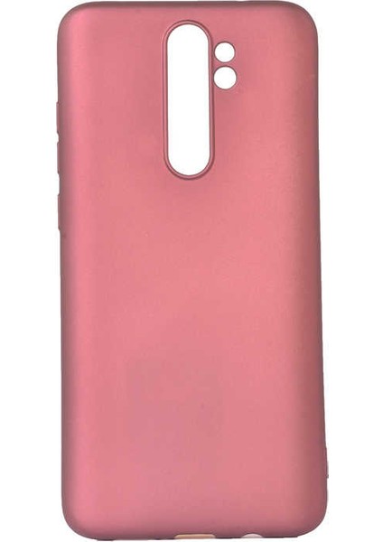 Xiaomi Redmi Note 8 Pro Kılıf Mat Premium Silikon Kılıf - Bordo