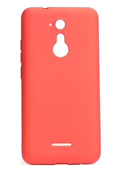 Casper Via M3 Kılıf Mat Premium Silikon Kılıf - Kırmızı + Nano Ekran Koruyucu