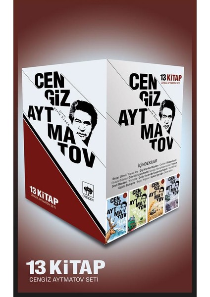 Beyaz Gemi - Toprak Ana - Dişi Kurdun Rüyaları - Cemile - Sultan Murat- Elveda Gülsarı - Cengiz Aytmatov - 10 Kitap Set