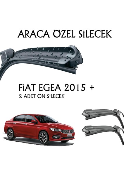 Fiat Egea Silecek Takımı Muz Tipi Ön 2015 +