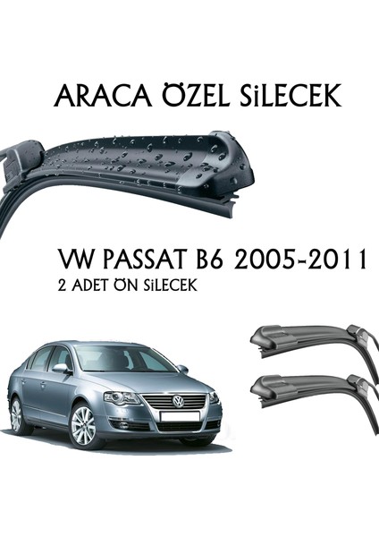 Volkswagen Passat Silecek Takımı Muz Tipi Ön 2005-2011