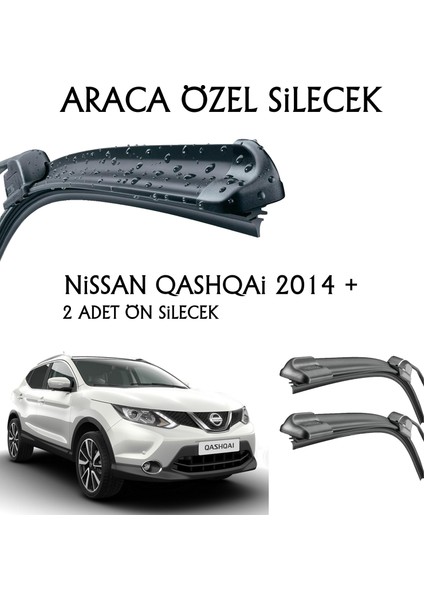 Nissan Qashqai Silecek Takımı Muz Tipi Ön 2014 + fiyatları