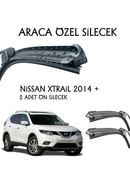 Nissan Xtrail Silecek Takımı Muz Tipi Ön 2014 +