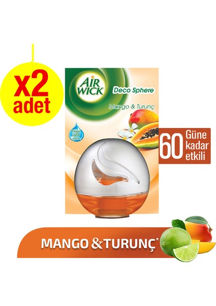 Air Wick Oda Kokusu Decosphere Mango 2'li Paket