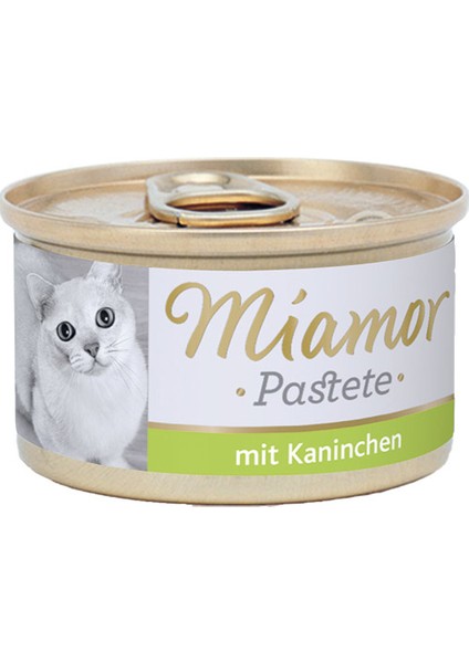 Pastete Tavşanlı 85 g Yetişkin Kedi Konserve Maması
