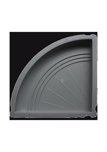 Sunpigment Dekoratif Plastik Taşı Kalıbı Basamak Üst Köşe (5 Adet)