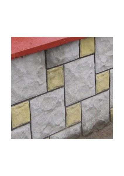 Dekoratif Plastik Kaplama Taşı Kalıbı Kabartma Cephe Kaplama 9 10'lu modelleri