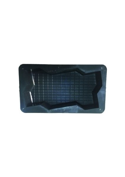 Dekoratif Plastik Parke Taşı Kalıbı Tekli Es Taşı Kareli 10'lu