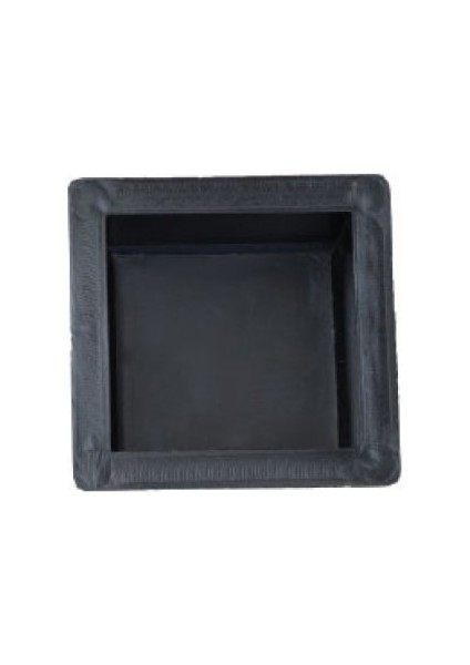 Dekoratif Plastik Yer Döşeme Parke Taşı Kalıbı Burta Düz Kare 10'lu