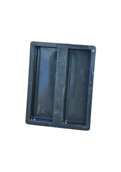 Dekoratif Plastik Yer Döşeme Parke Taşı Kalıbı Burta Düz Uzun 10'lu