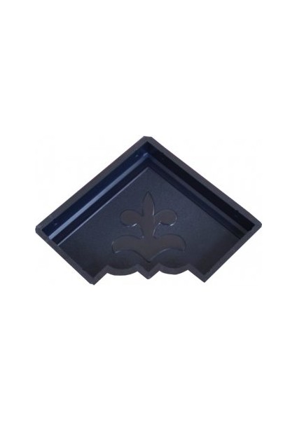 Dekoratif Plastik Yer Döşeme Parke Taşı Kalıbı Orkide Çerçeve 1 45 cm 10'lu