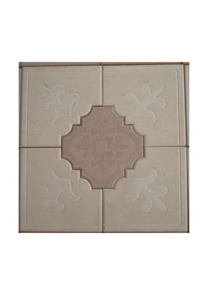 Dekoratif Plastik Yer Döşeme Parke Taşı Kalıbı Orkide Çerçeve 1 45 cm 10'lu modelleri