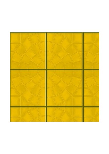 Sunpigment Plastik Parke Taşı Kalıbı Tretuar Büyük Güneş 5 Cm( 5 Ad)