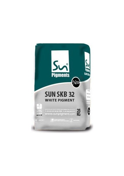 Demir Oksit Sun Skb 32 Beyaz 25 kg