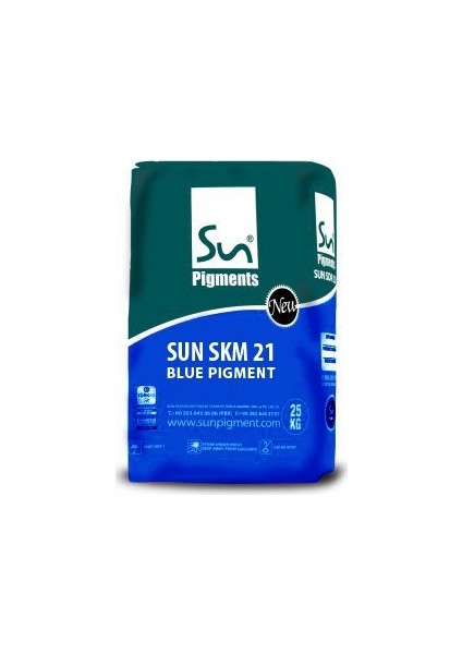 Demir Oksit Sun Skm 21 Mavi 25 kg
