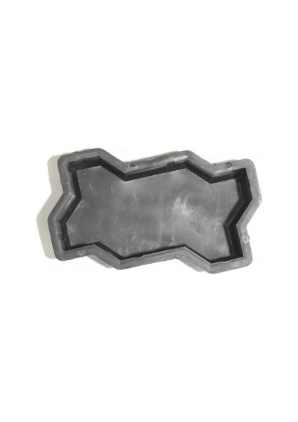 Dekoratif Plastik Parke Taşı Kalıbı Tekli Es Taşı 45 cm 10'lu