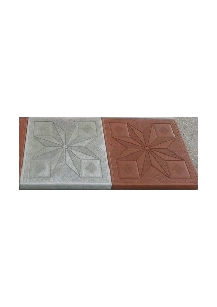 Sunpigment Plastik Parke Taşı Kalıbı Tretuar Sakarca 3 Cm( 5 Ad)