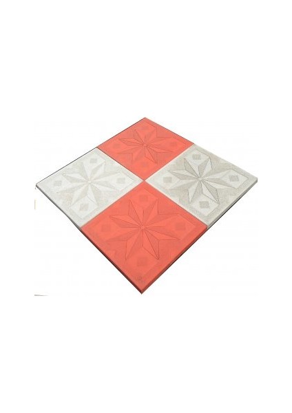 Sunpigment Plastik Parke Taşı Kalıbı Tretuar Sakarca 3 Cm( 5 Ad)