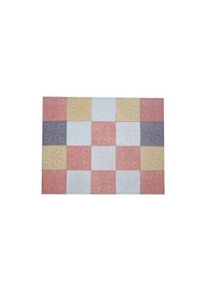 Sunpigment Plastik Parke Taşı Kalıbı Tretuar Sakarca 3 Cm( 5 Ad)
