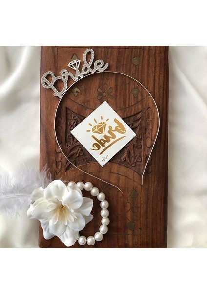 Bride Taşlı Taç