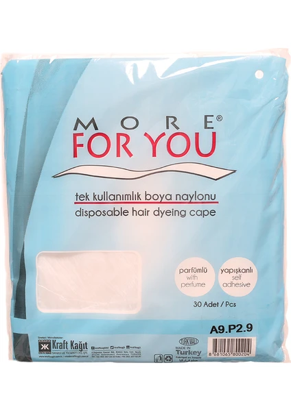 More For You Tek Kullanımlık Boya Naylonu 30 Adet