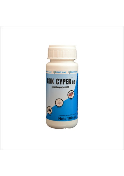 Rok Cyper Konsantre Ec 100 ml Karasinek Sivrisinek Pire