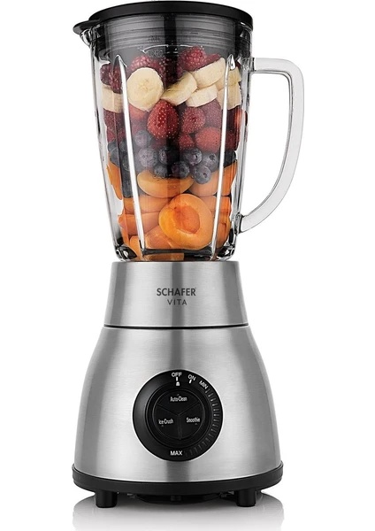 Vita Mega Sürahi Blender 3 Parça Inox