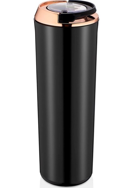 Yuvarlak Saklama Kabı Siyah & Bakır 1750 ml 2 Adet