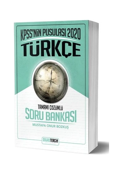 Doğru Tercih 2020 KPSS'nin Pusulası Türkçe Soru Bankası