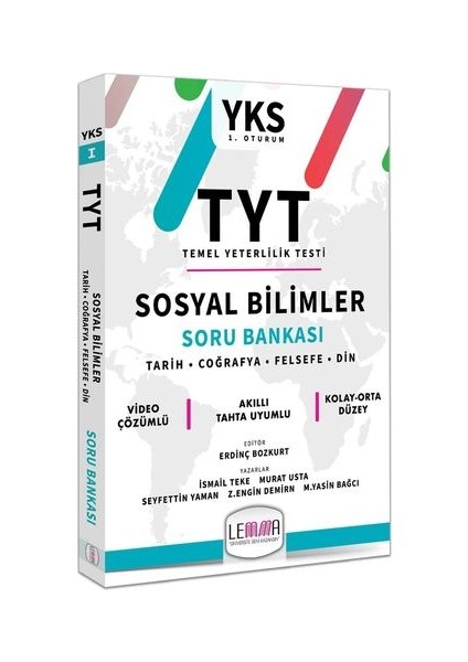 Lemma Yayınları 2020 TYT Sosyal Bilimler Soru Bankası