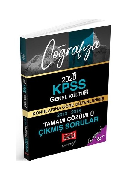 2020 KPSS Coğrafya Konularına Göre Düzenlenmiş Tamamı Çözümlü Çıkmış Sorular