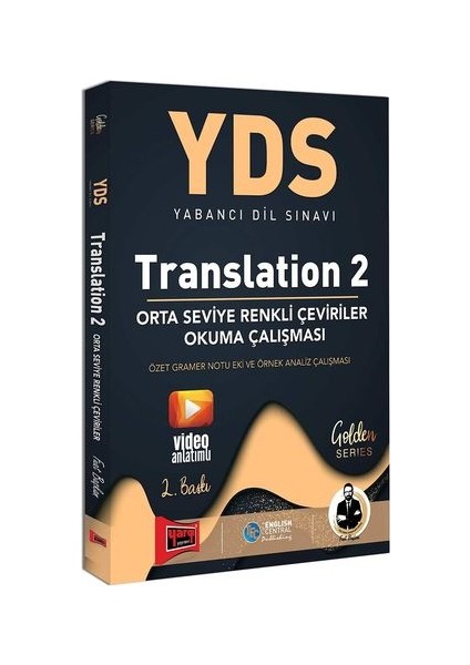 YDS Translation 2 Orta Seviye Renkli Çeviriler Okuma Çalışması