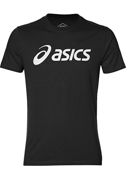 Asics BIG LOGO TEE M Siyah Beyaz Kısa Kollu Tshirt-2031A978-001