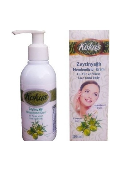 Kokus Zeytinyağlı Nemlendirici Krem 150 ml
